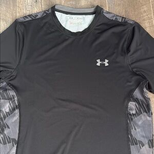 Under Armour Black and Gray Performance Tee